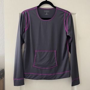 Athleta Front Pocket Yoga Shanti Top